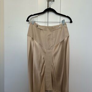 Yves Saint Laurent Silk Skirt